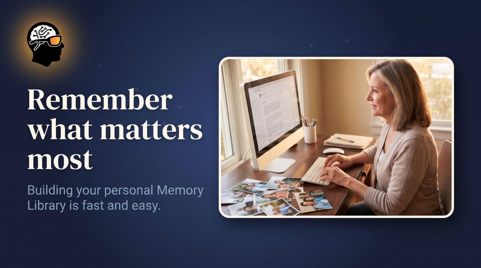 Memory library walkthrough slide 1 of 5